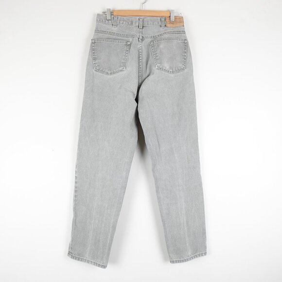 Vintage 90s USA Eddie Bauer Jeans Men's 30x31 Tapered Leg 100% Cotton - Picture 2 of 11